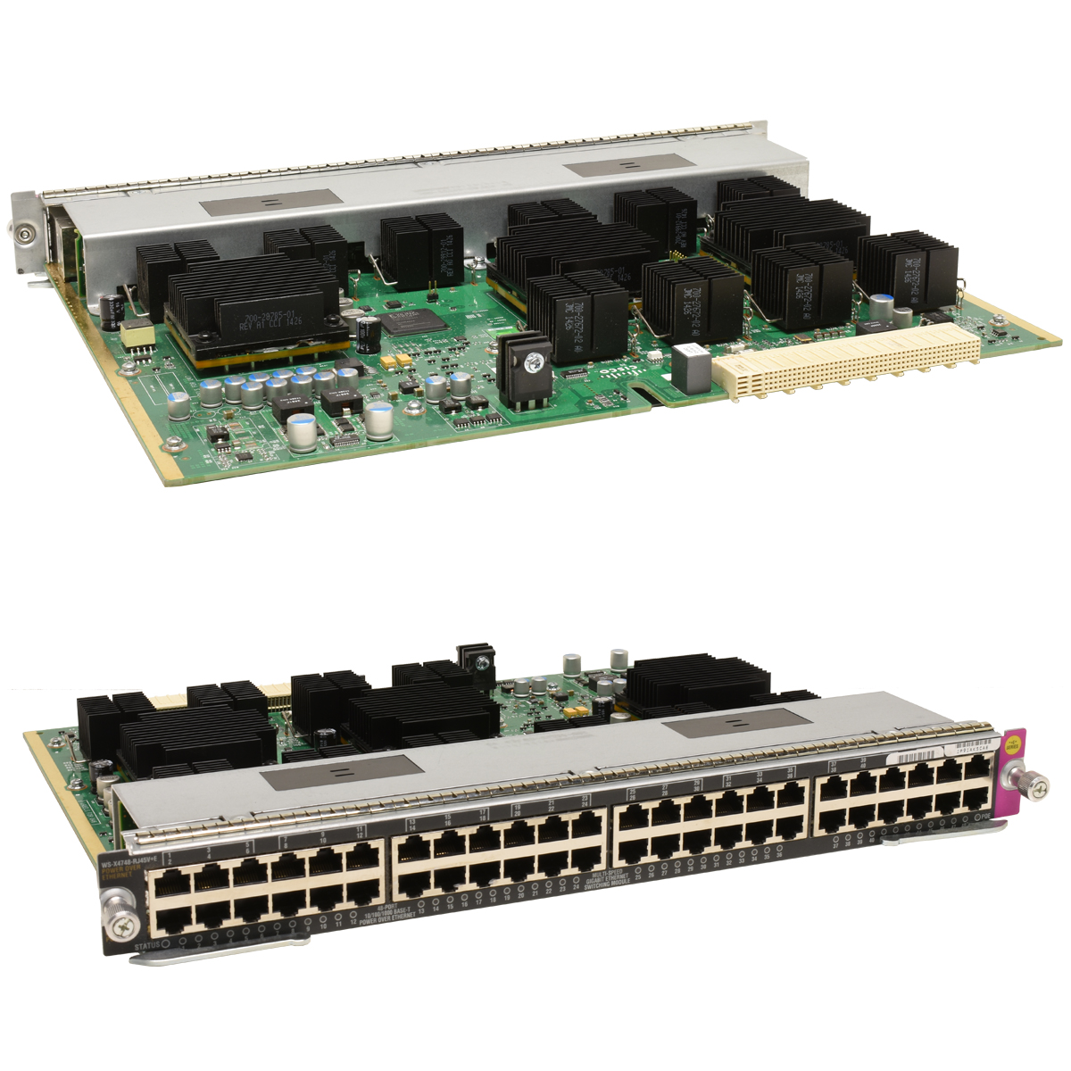 Cisco Catalyst 4500E Series Multi-Speed Gigabit Ethernet Modul WS-X4748-RJ45V+E 48 Port PoE Cisco Catalyst 4500E Series Multi-Speed Gigabit Ethernet Modul WS-X4748-RJ45V+E 48 Port PoE