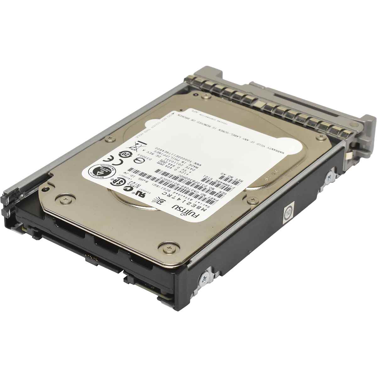 Fujitsu 146GB 2.5" 15K 6G SAS HDD Festplatte MBE2147RC A03-D146GC2 mit Rahmen Fujitsu 146GB 2.5" 15K 6G SAS HDD Festplatte MBE2147RC A03-D146GC2 mit Rahmen