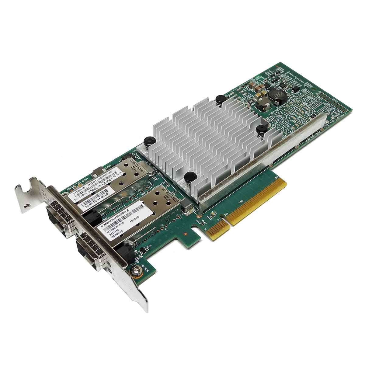 IBM 94Y5181 BroadCom NetXtreme Dual-Port 10Gb FC SFP+ Network Adapter LP IBM 94Y5181 BroadCom NetXtreme Dual-Port 10Gb FC SFP+ Network Adapter LP