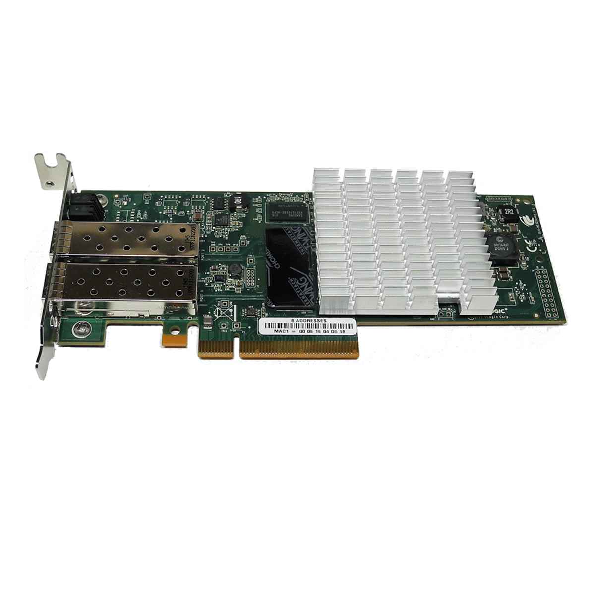 QLogic QLE8242-SR FC Dual-Port 10Gb FC PCIe x8 Converged Network Adapter LP QLogic QLE8242-SR FC Dual-Port 10Gb FC PCIe x8 Converged Network Adapter LP