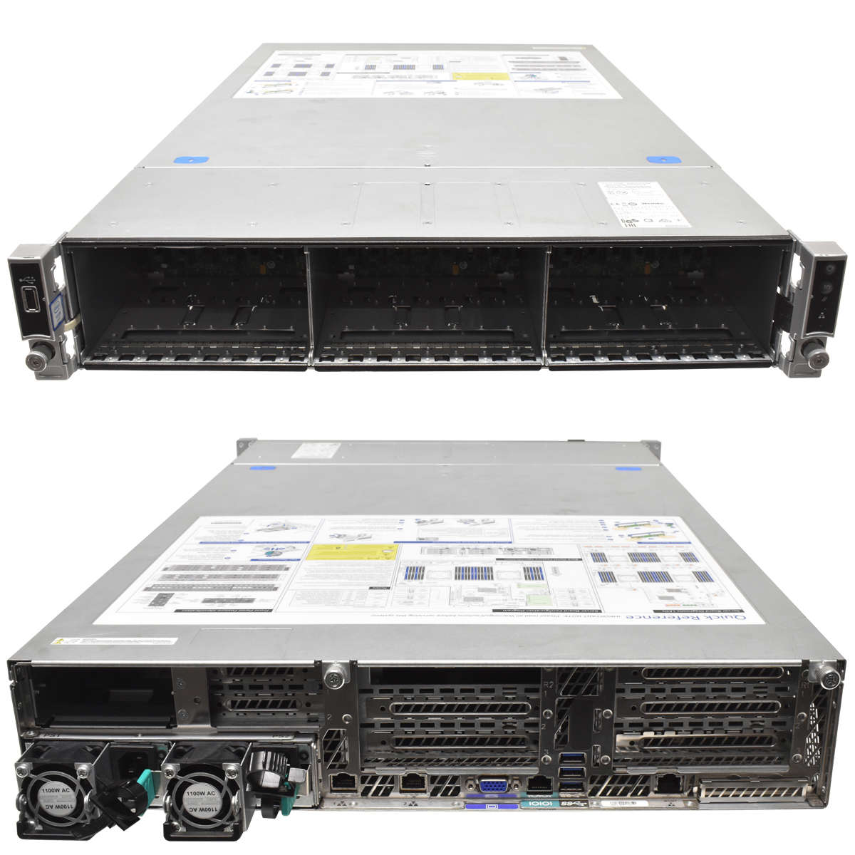 Intel-Server-2U-2224WTTYSR-2x-E5-2690v4-256GB-PC4-001.jpg Intel Server 2U 2224WTTYSR 2x E5-2690v4 256GB PC4 24x SFF + 2x SFF 2.5 Zoll + Caddy