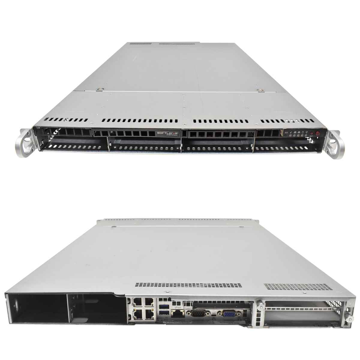 Supermicro CSE-819U 1U Rack Server X10DRU-i+ no CPU no RAM 4x LFF no PSU no Raid Controller Supermicro CSE-819U Server 1U X10DRU-i+ REV: 1.02B 4xLFF 3.5 no CPU RAM PSU RAID