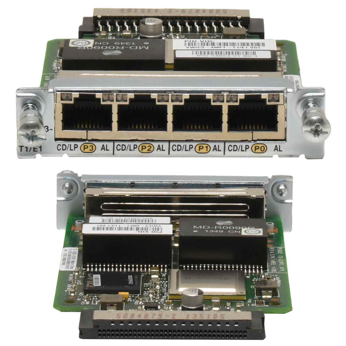 Cisco VWIC3-4MFT-T1/E1 4-Port T1/E1 Multiflex Trunk Voice WAN Card 73-13423-01 Cisco VWIC3-4MFT-T1/E1 4-Port T1/E1 Multiflex Trunk Voice WAN Card 73-13423-01