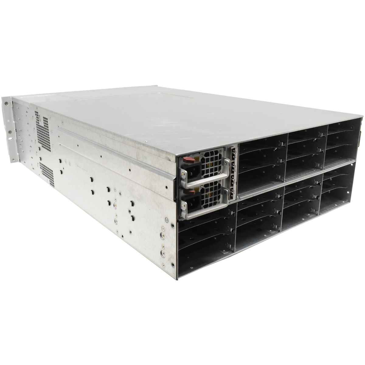 Supermicro CSE-847 4U Rack Storage JBOD 48x LFF BPN-SAS2-847EL1 BPN-SAS2 -846EL1 CSE-PTJBOD-CB2 2x PSU 14000W Supermicro CSE-847 4U Rack Storage JBOD 48x LFF BPN-SAS2-847EL1 BPN-SAS2 -846EL1 CSE-PTJBOD-CB2 2x PSU 14000W