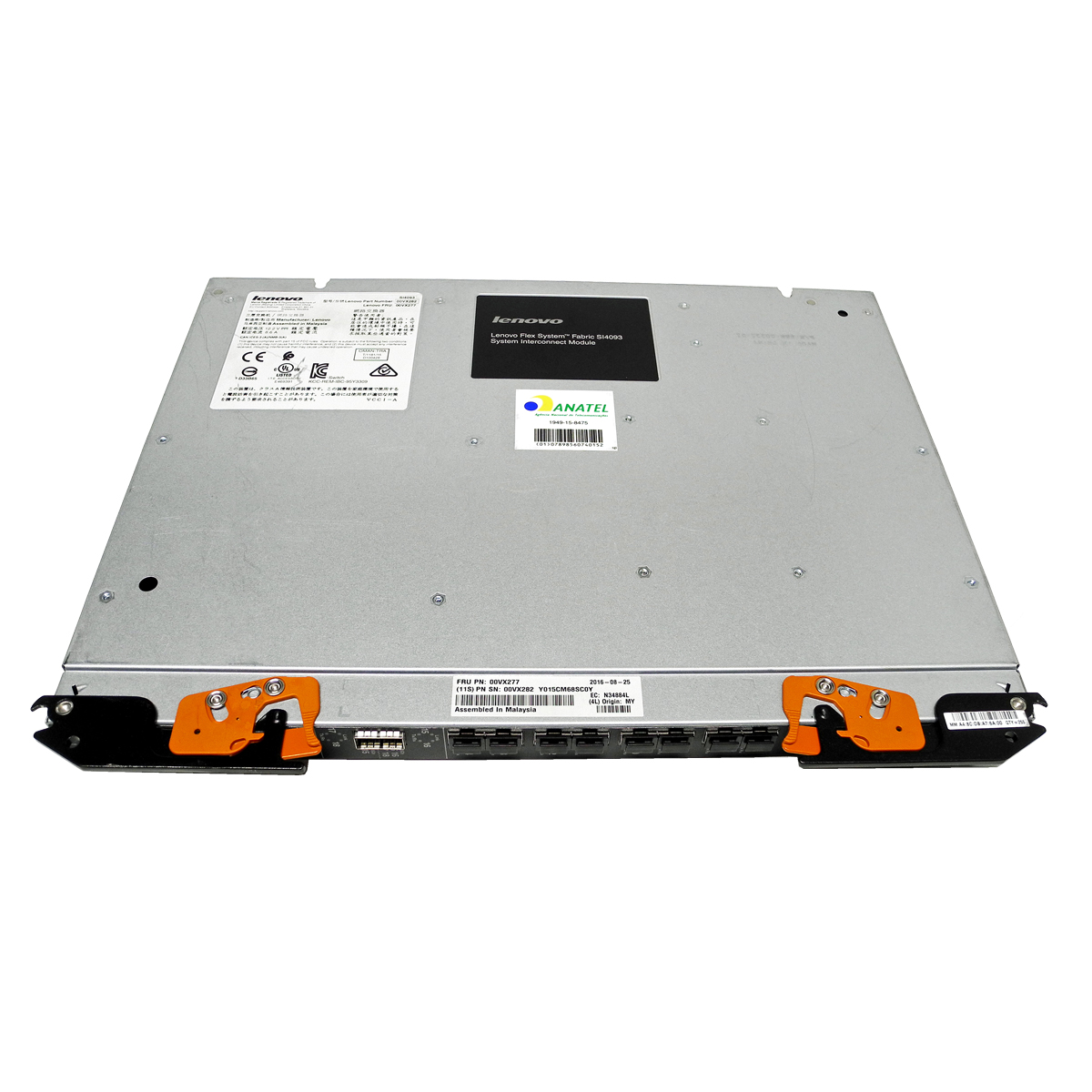 Lenovo Flex System Fabric SI4093 System Interconnect Module 00VX282 00VX277 Lenovo Flex System Fabric SI4093 System Interconnect Module 00VX282 00VX277