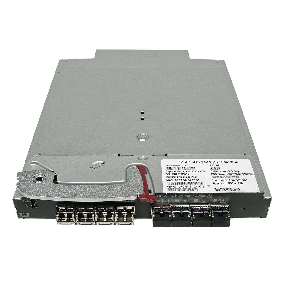 HP-VC-8Gb-24-Port-FC-Module-HP-c-Class-466484-504-002.jpg HP VC 8Gb 24-Port FC Module HP c-Class 466484-504 708063-001 + 8x AJ716B SFP+