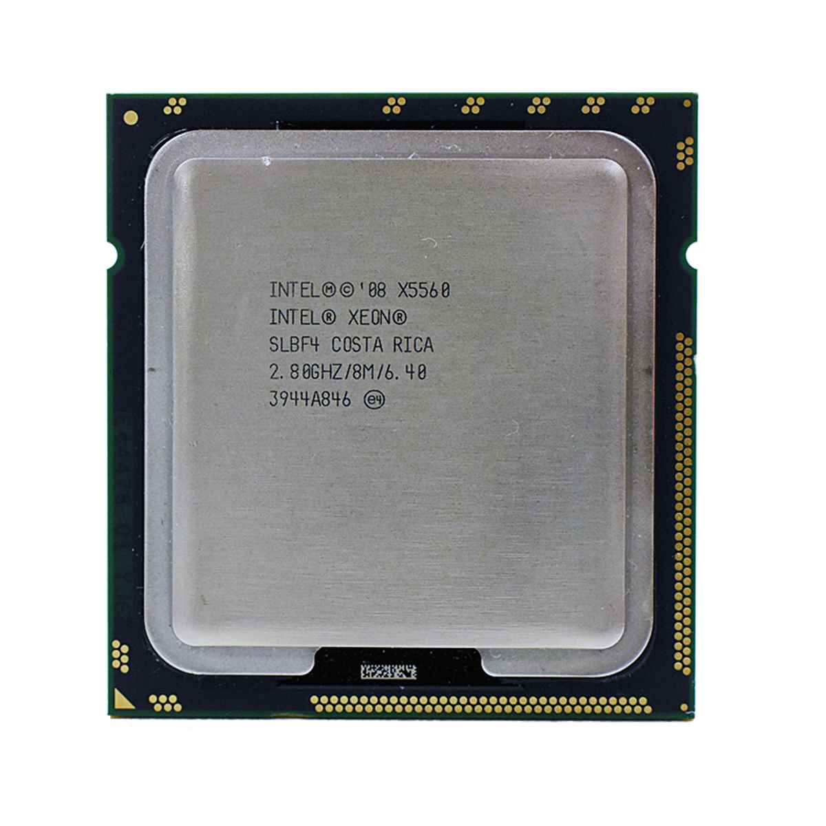 Intel Xeon Processor X5560 8MB Cache, 2.80 GHz Quad Core FCLGA1366 P/N SLBF4 Intel Xeon Processor X5560 8MB Cache, 2.80 GHz Quad Core FCLGA1366 P/N SLBF4