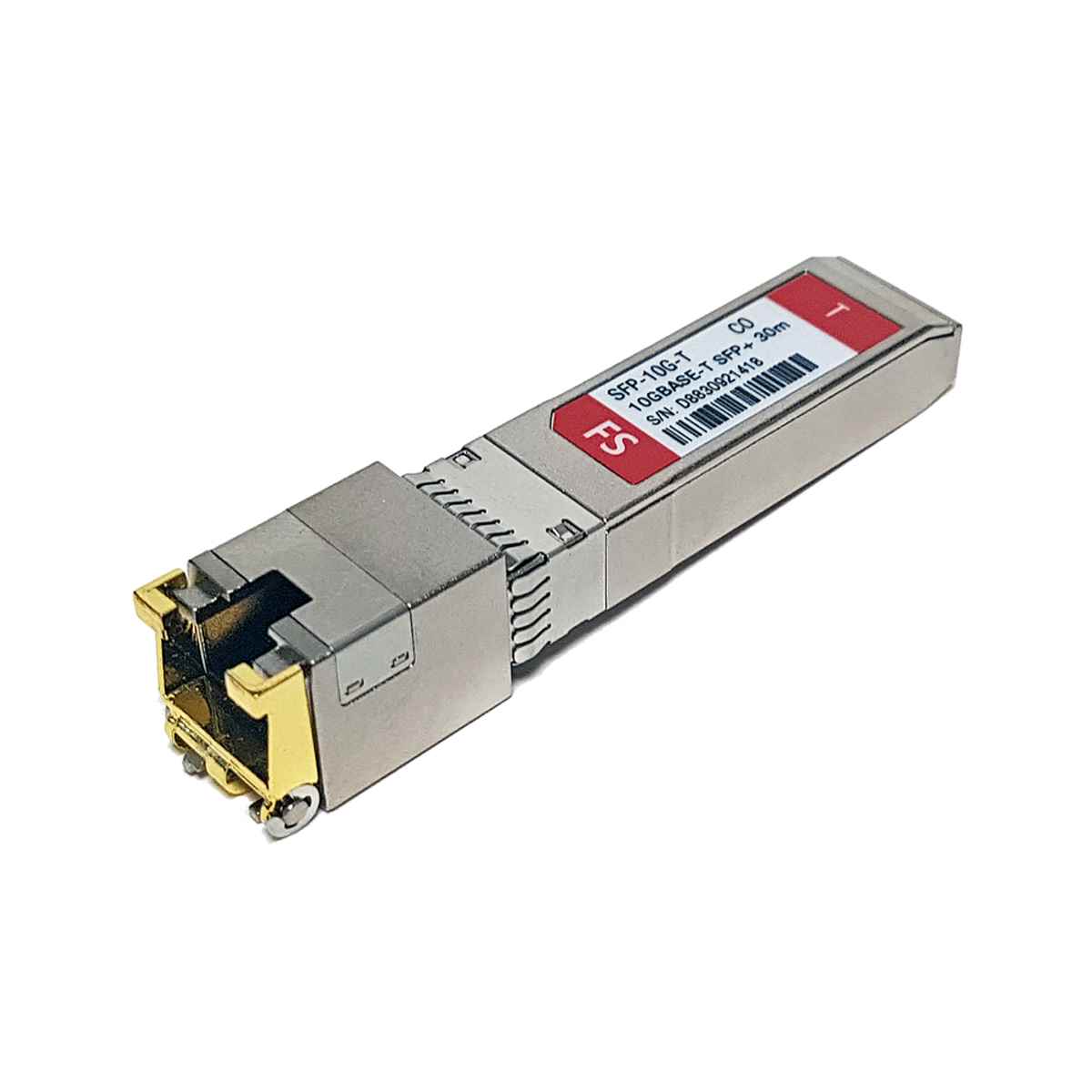 FS.COM SFP-10G-T 10GBASE-T Cat6 / Cat7 30m SFP+ Copper RJ-45 Transceiver Module