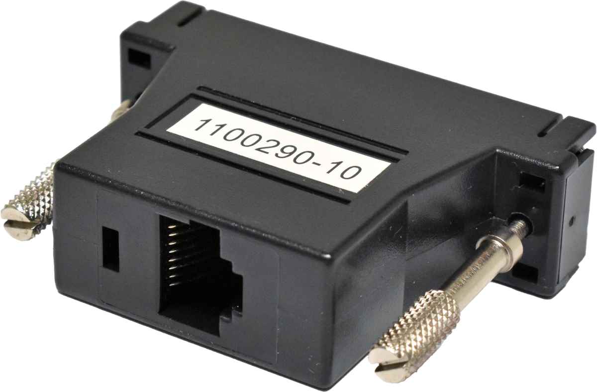Perle IOLAN SCSC DBA0013C 04007030 1100290-10 DCE Adapter with SUN/Cisco pinout DB-25M - RJ-45F