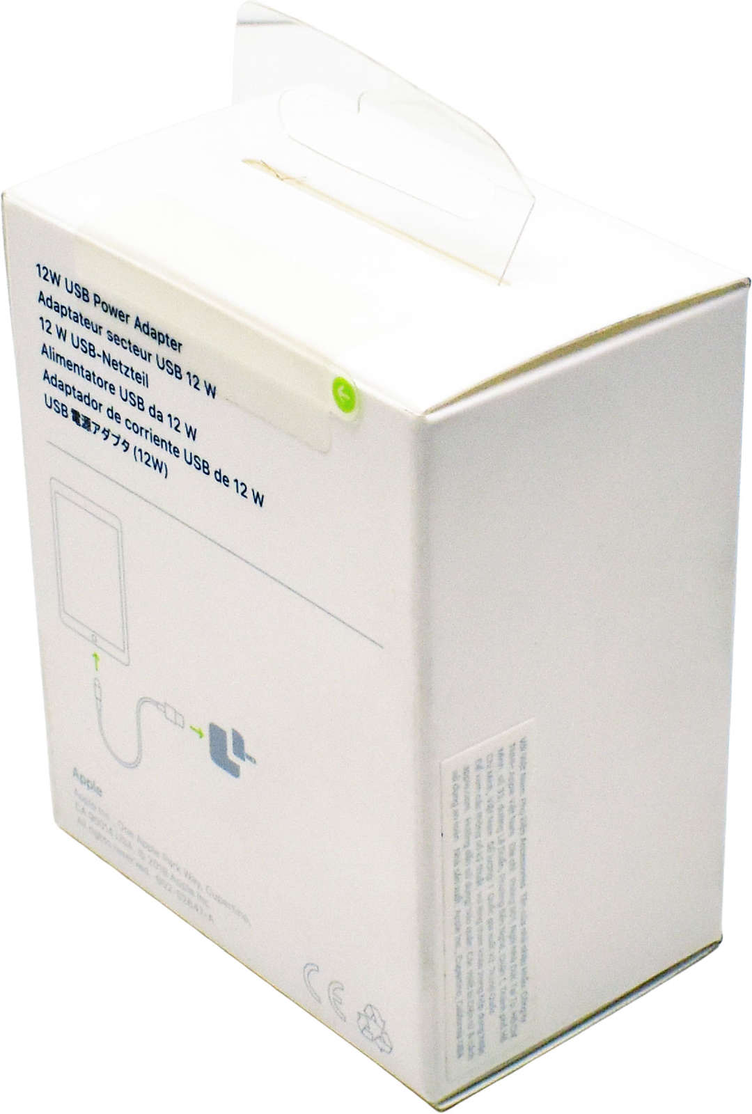 Apple USB 12W Power Adapter A1401 MD836ZM/A für iPad iPhone iPod AppleWatch NEU