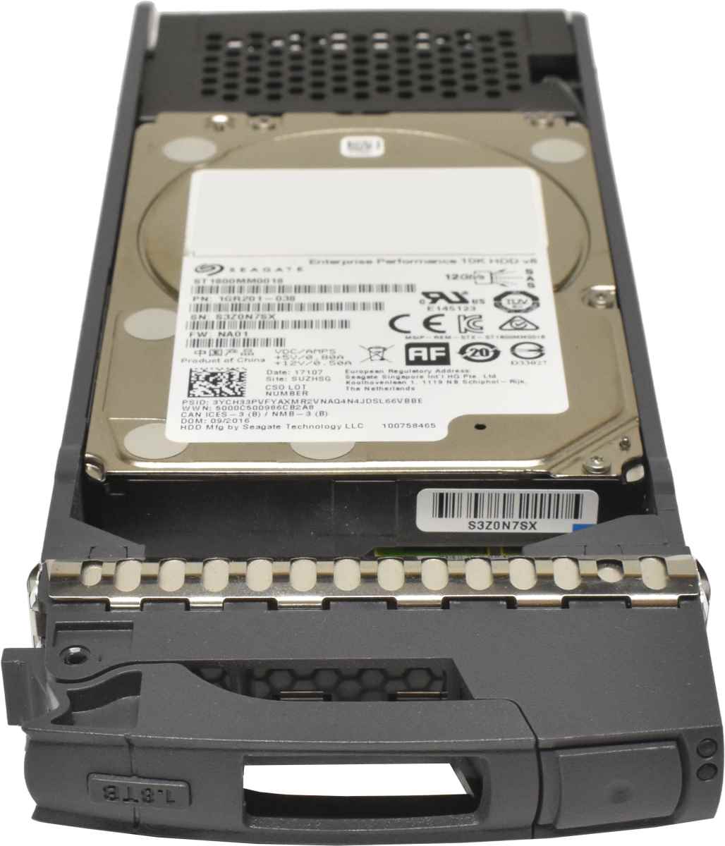 Seagate 1.8TB 2.5" 10K 12G SAS HDD Festplatte ST1800MM0018 1GR201-038 mit Rahmen Seagate 1.8TB 2.5" 10K 12G SAS HDD Festplatte ST1800MM0018 1GR201-038 mit Rahmen