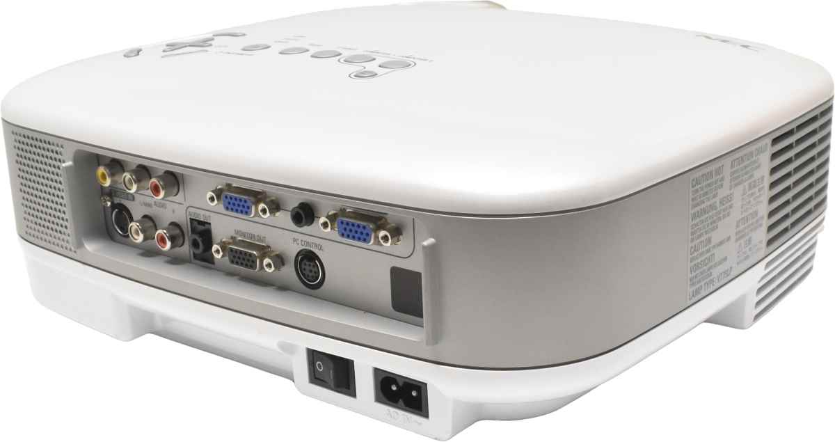 NEC VT676 1024 x 768 LCD Projektor 2500 ANSI-Lumen Kontrast 400:1 NEC VT676 1024 x 768 LCD Projektor 2500 ANSI-Lumen Kontrast 400:1