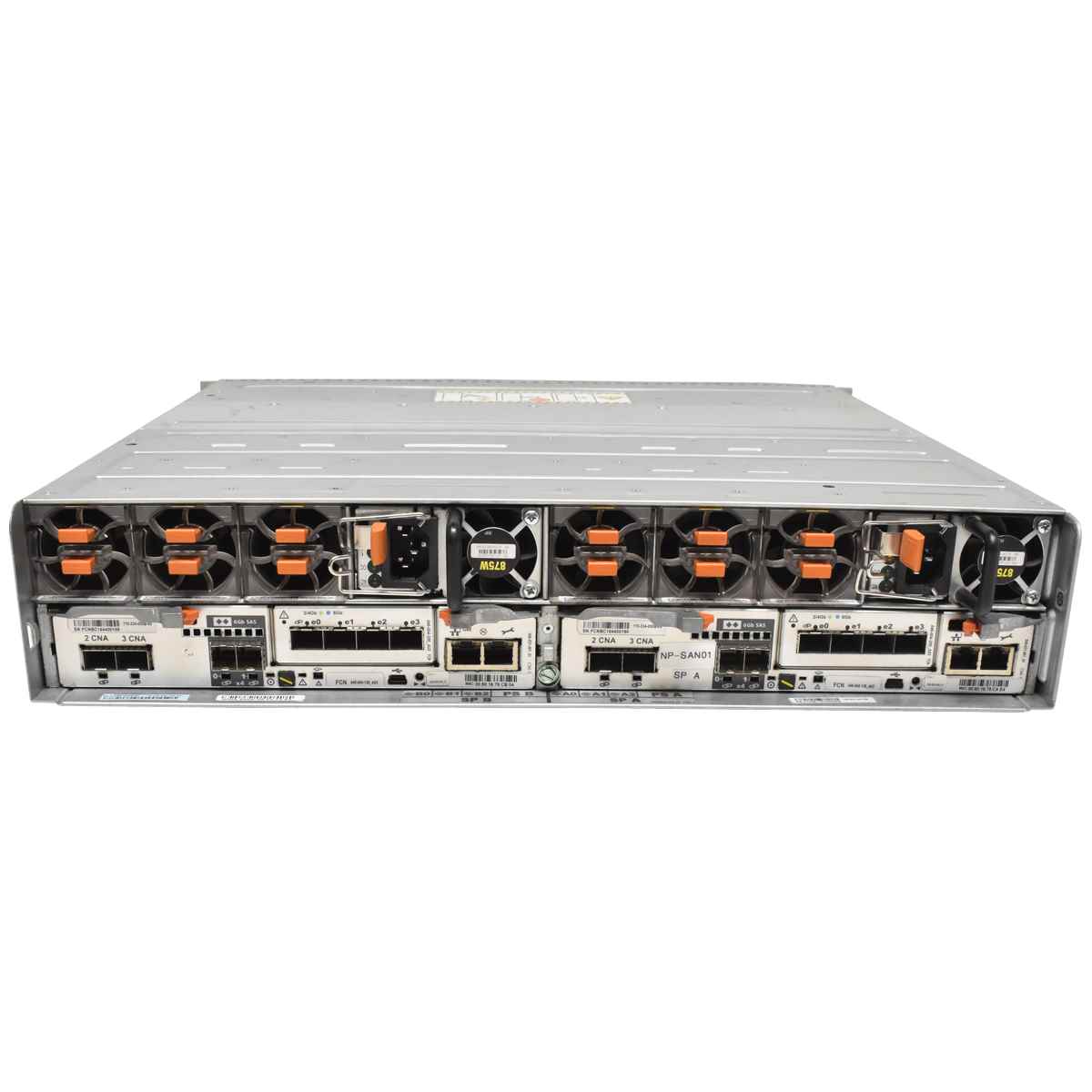 EMC VNXe 1600 Storage BPE25 25x SFF Zoll 2x 110-334-000B-00 Controller SAS