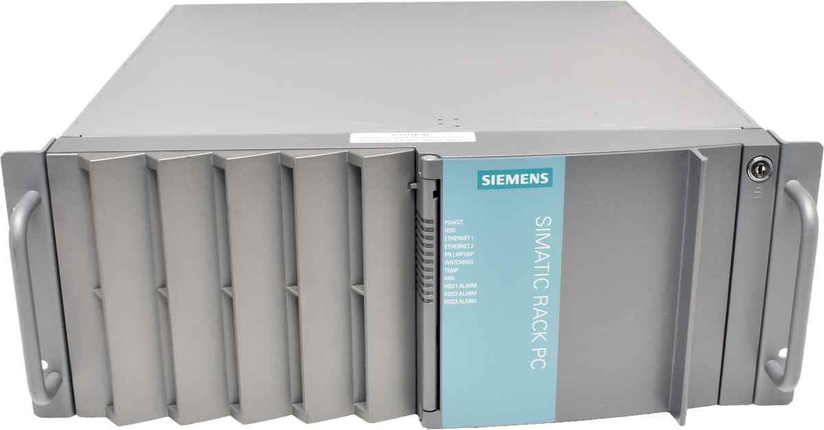 Siemens Simatic IPC847C Core i7-610E CPU 2,53GHz 8GB RAM DDR3 2x PSU 2x Caddy