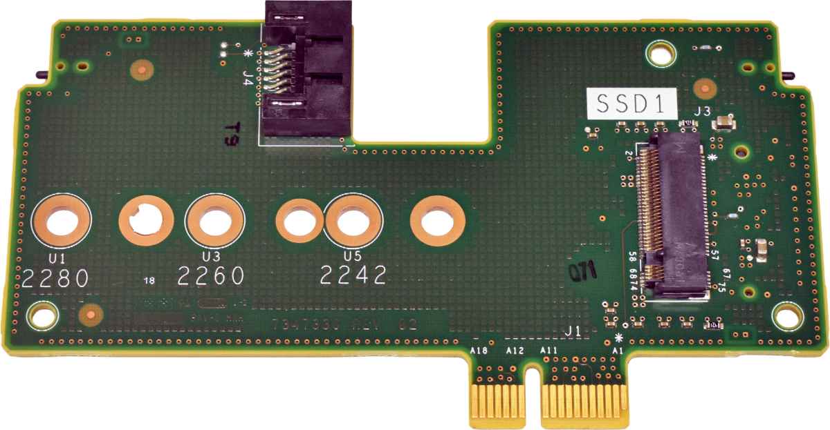Oracle 7341466 Dual M.2 SSD Carrier Board no SSDs Oracle 7341466 Dual M.2 SSD Carrier Board no SSDs