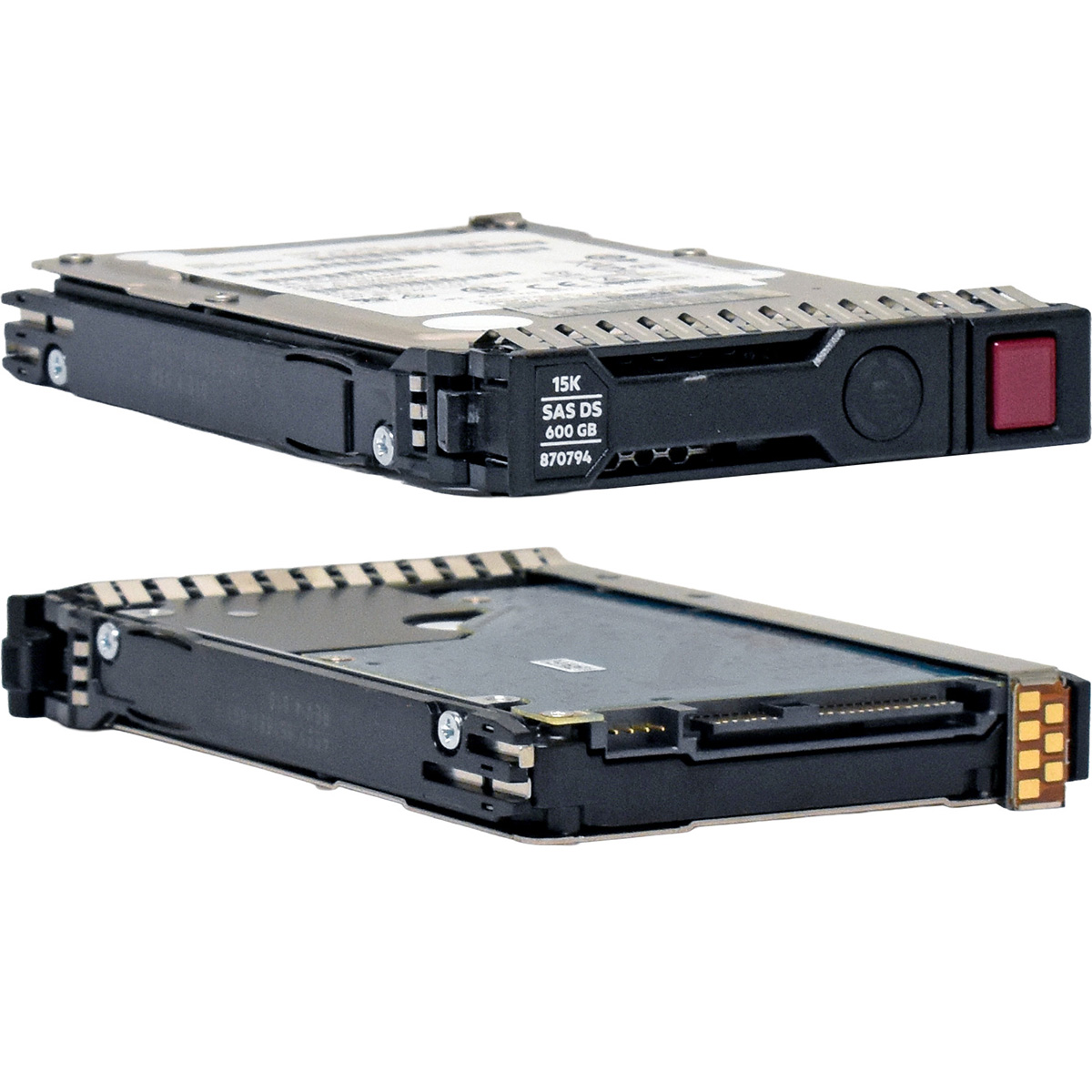 HP 600GB 2.5" 12G 15K SAS HDD Festplatte 870794-001 875217-002 mit Rahmen