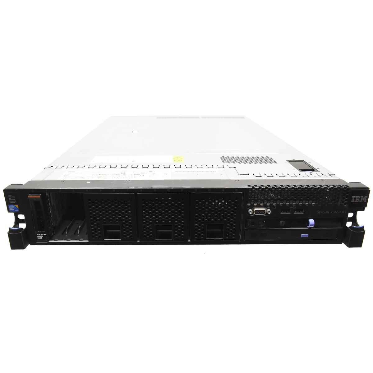 IBM x3650 M3 Server 1x Intel E5620 Quad Core 2.40 GHz 16GB RAM 8Bay 2.5" M1015 IBM x3650 M3 Server 2x Intel X5650 2,66 GHz Six-Core 16GB RAM 8 Bay 2.5"