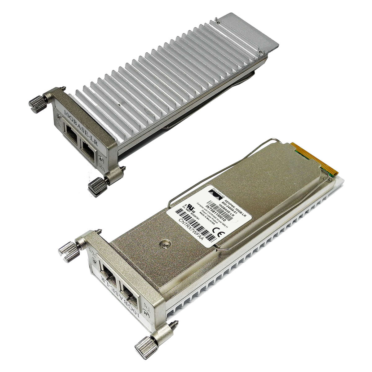 Cisco-Original-XENPAK-10GB-LR-10km-1310nm-Optical-001.jpg Cisco Original XENPAK-10GB-LR 10km 1310nm Optical Transceiver MPN: 800-24558-01