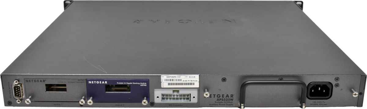Netgear ProSafe GSM7252PS 8-Port PoE+ 40-Port PoE GE Switch 4x 1G SFP 2x 10G SFP+ 2x Module AX742