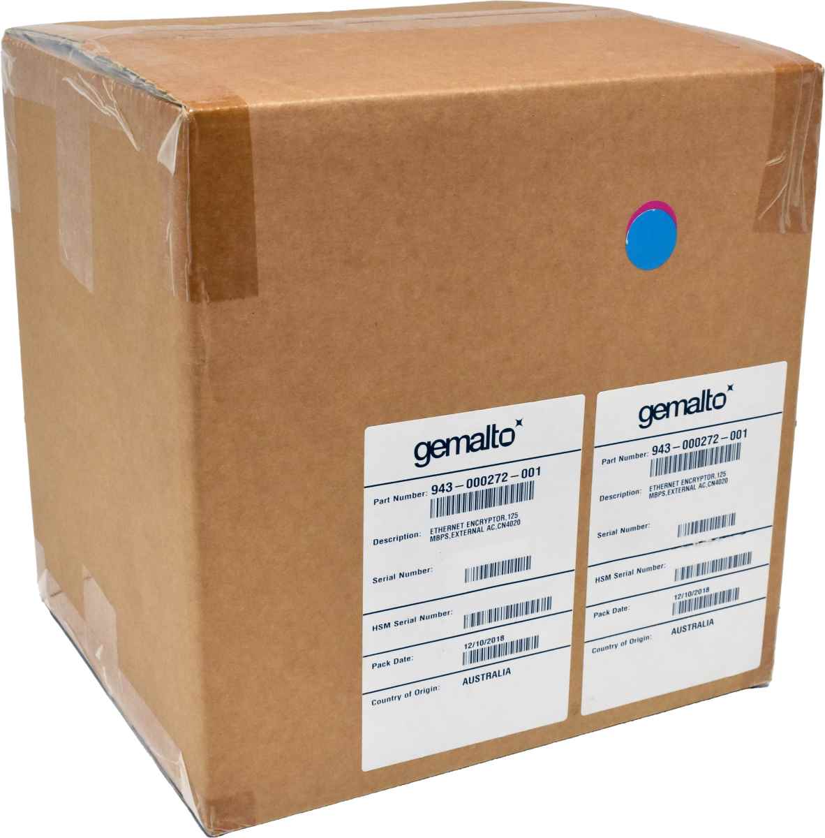2 x Gemalto SafeNet Senetas CN4020 A4020B 943-000272-001 1G Network Encryptor NEW