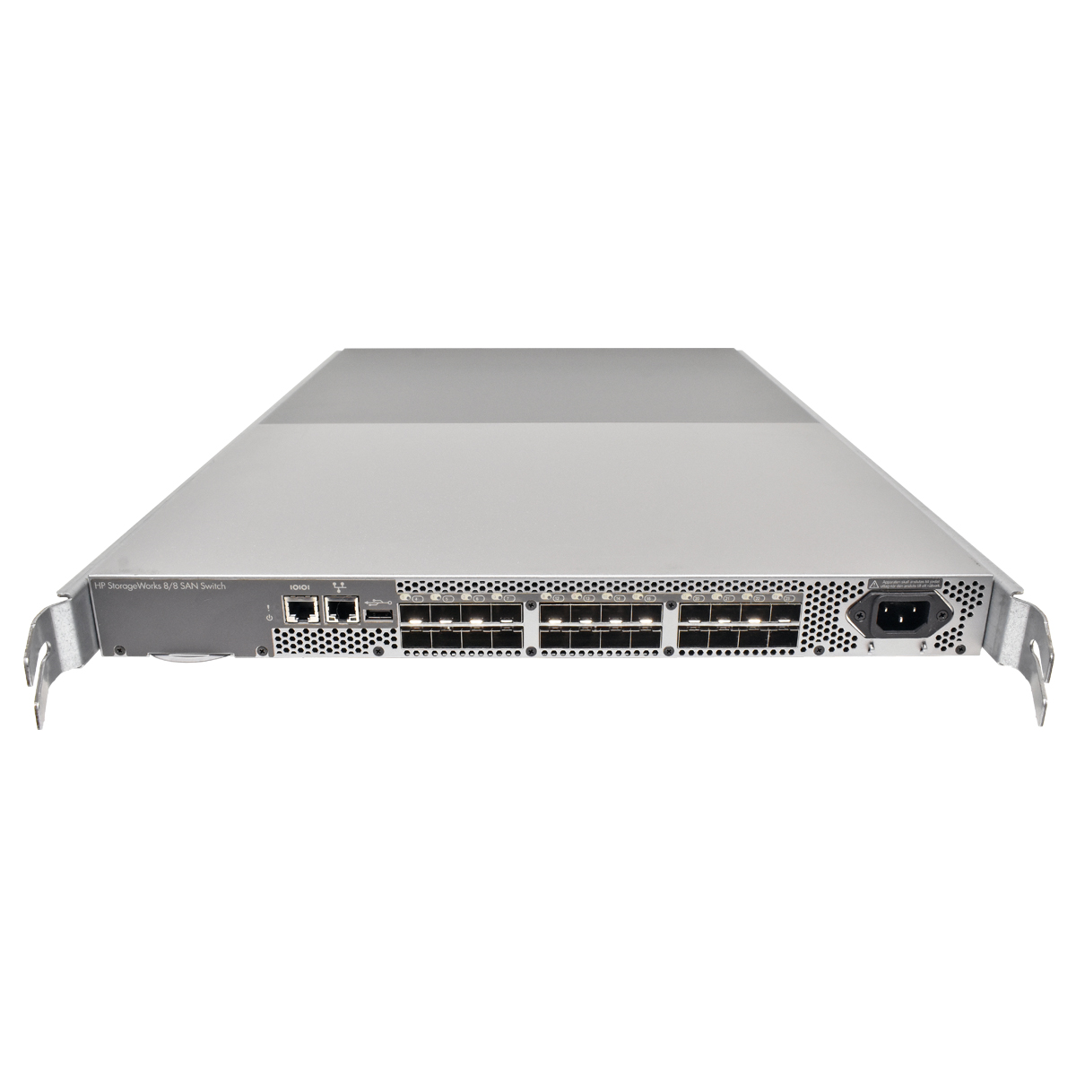 HP StorageWorks 8/8 SAN Switch HSTNM-N019 AM867A 8 aktive Ports + Plenum Modul + 2 mini GBICs HP StorageWorks 8/8 SAN Switch HSTNM-N019 AM867A 8 aktive Ports + Plenum Modul + 2 mini GBICs