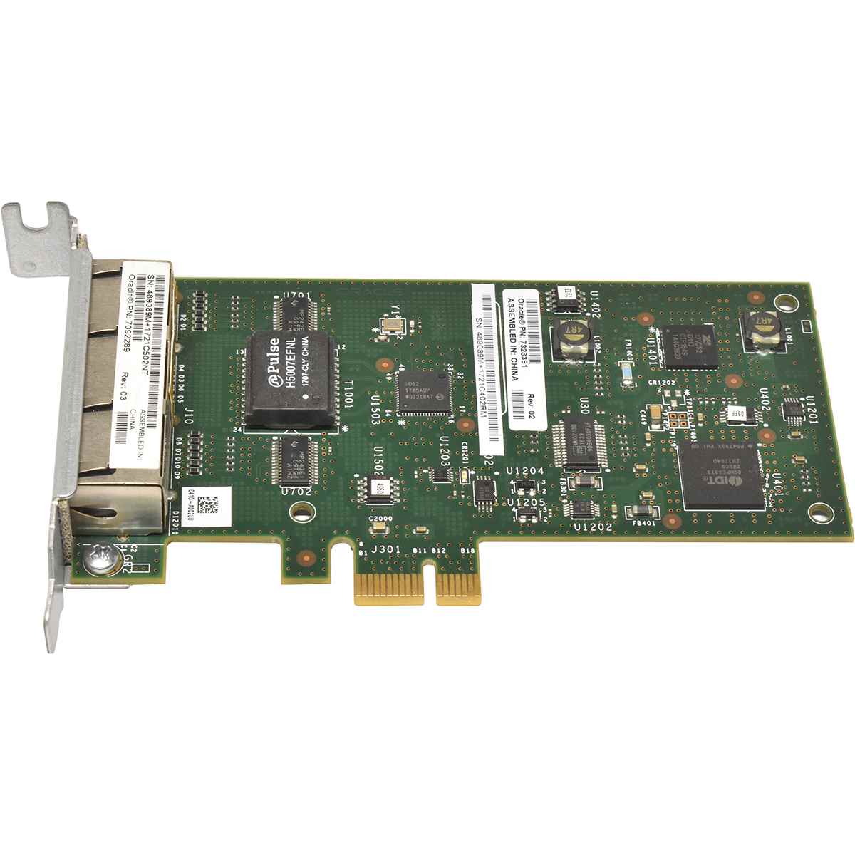 Oracle Netzwerk Karte 3-Ports Cluster Heartbeat Assembly PCI 7092289 7328391 LP Oracle Netzwerk Karte 3-Ports Cluster Heartbeat Assembly PCI 7092289 7328391 LP