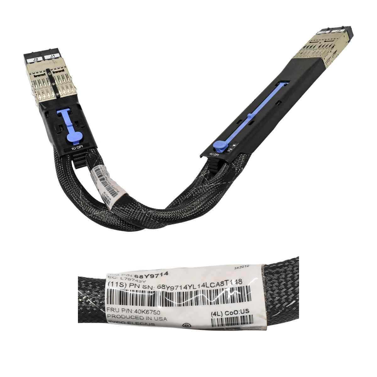 Datenkabel IBM QPI Kabel 68Y9714 40K6750 für IBM X3850 X3950 MAX5 Datenkabel IBM QPI Kabel 68Y9714 40K6750 für IBM X3850 X3950 MAX5