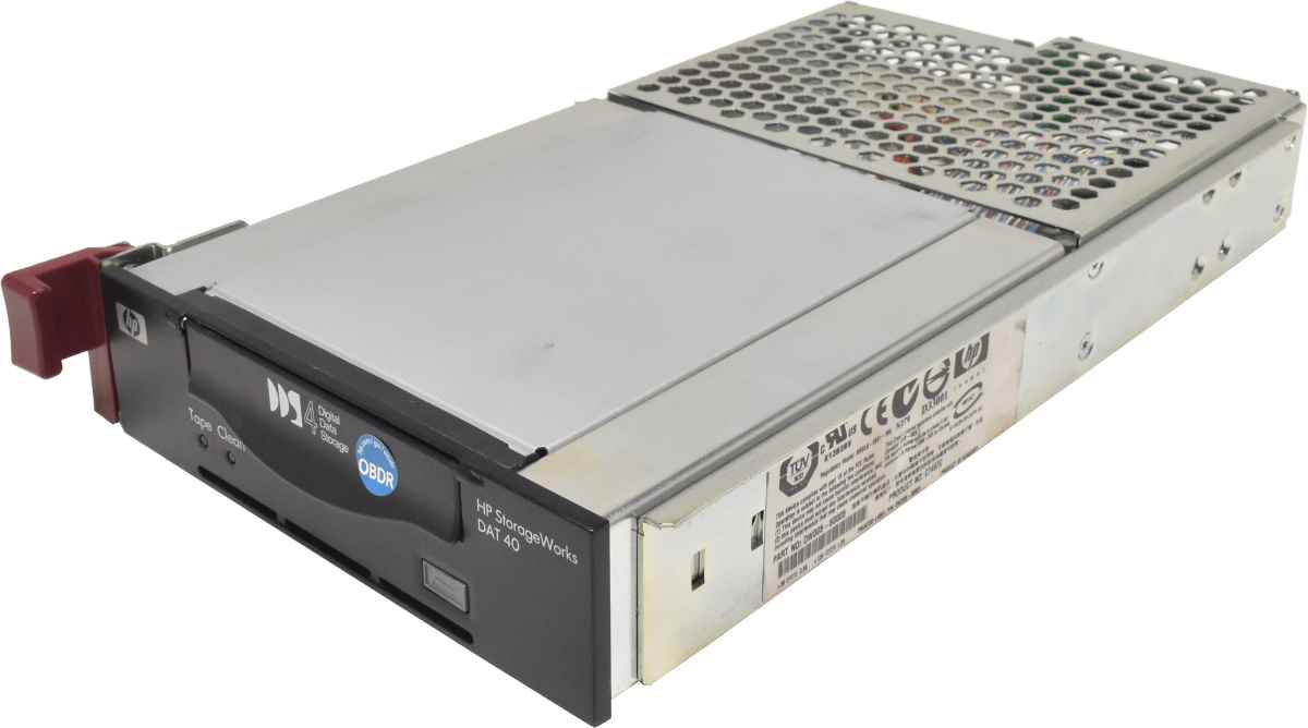 HP StorageWorks DAT 40 40GB SCSI LVD/SE Tape Drive / Bandlaufwerk C7497C DW005-60005