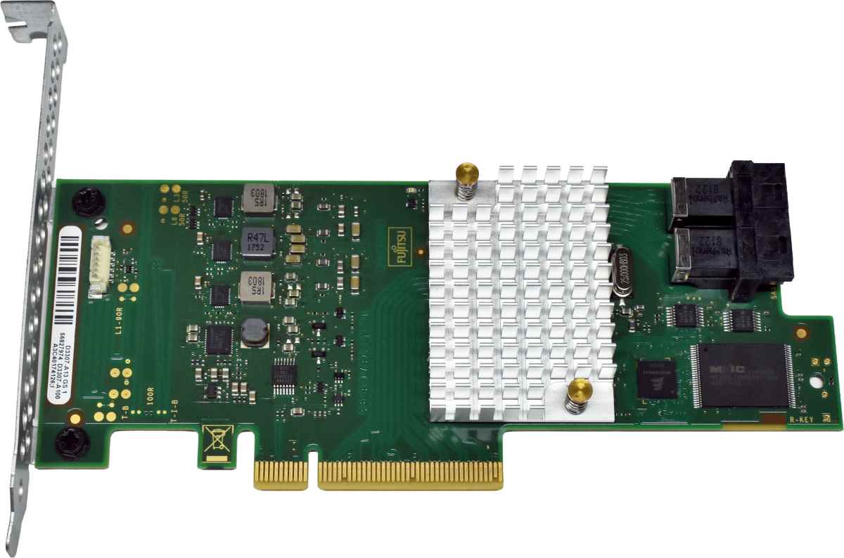 Fujitsu Primergy PRAID CP400i D3307-A13 GS1 A3C40174126 12Gb RAID Controller 2x SAS Kabel FP Fujitsu Primergy PRAID CP400i D3307-A13 GS1 A3C40174126 12Gb RAID Controller 2x SAS Kabel FP