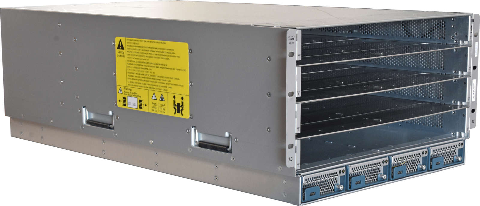 Cisco-Blade-Server-Chassis-UCS-5108-68-5091-05-2x-003.jpg Cisco Blade Server Chassis UCS 5108 68-5091-05 2x 40G Module UCS-IOM-2304