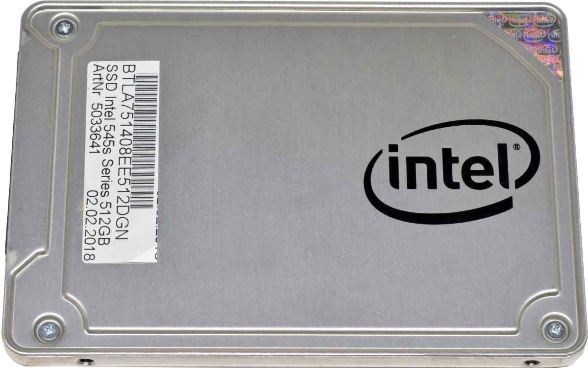 Intel SSD 545s Series SSDSC2KW512G8 512GB 2.5 Zoll SATA SSD Intel SSD 545s Series SSDSC2KW512G8 512GB 2.5 Zoll SATA SSD