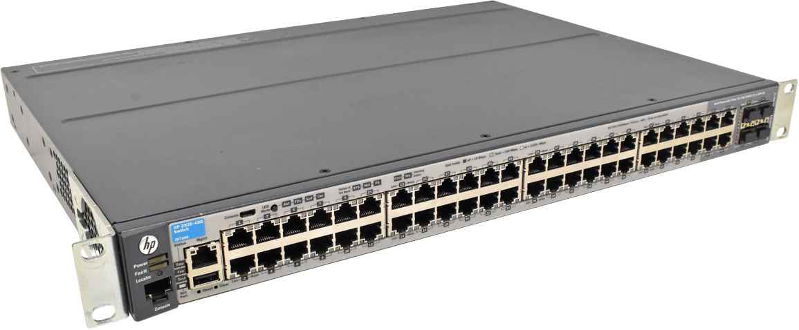 HP 2920-48G J9728A 48-Port stackable GE Switch 4x SFP +Module J9731A J9732A J9733A HP 2920-48G J9728A 48-Port stackable GE Switch 4 x SFP