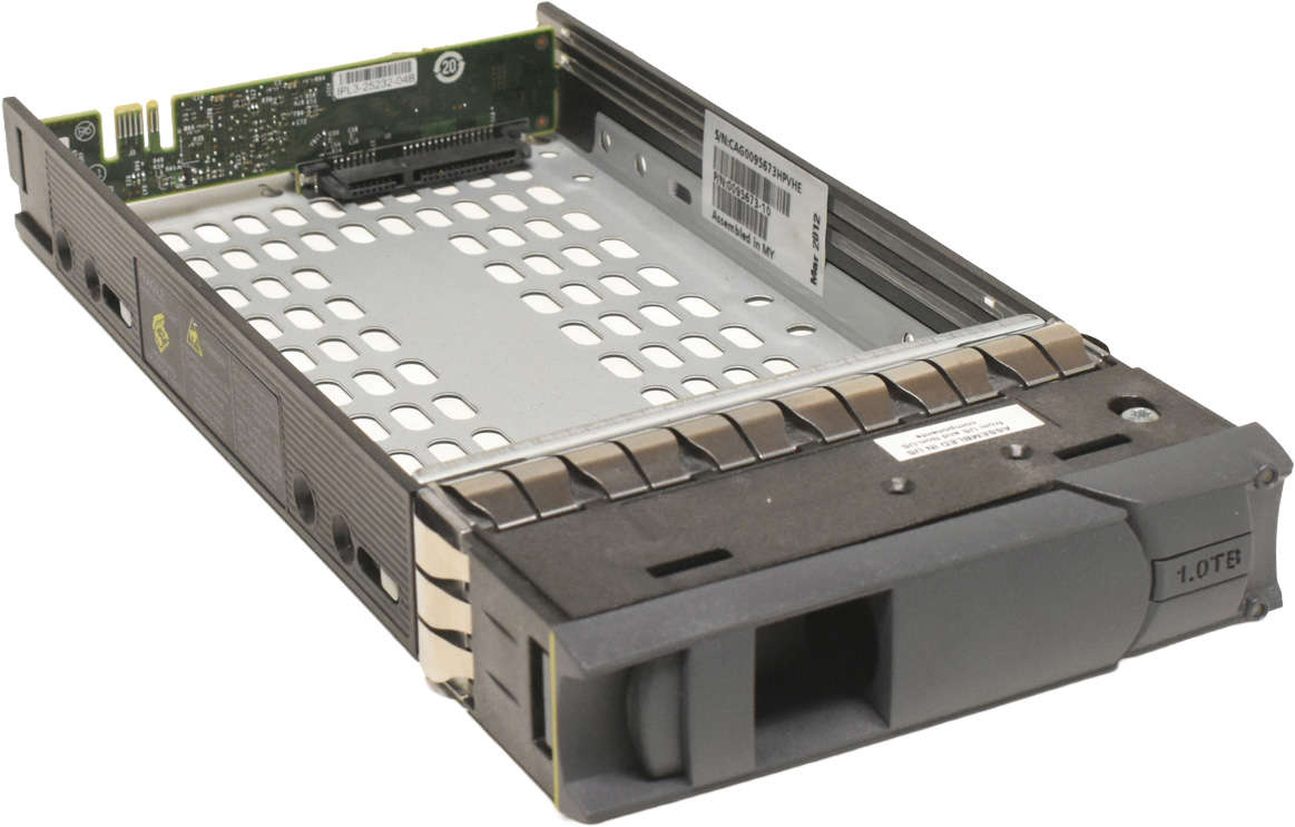 NetApp HDD Caddy Tray 3.5" 111-00734+C0/C1/C2 DS4243 DS4246 +Interposer SATA SAS