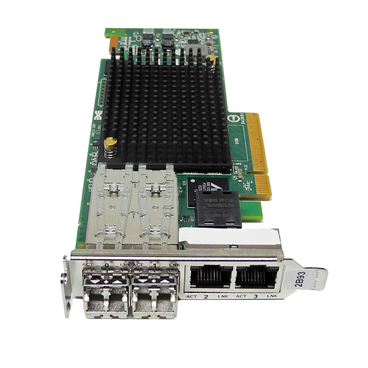 IBM 2B93 4-Port (2x10Gb FC SFP+ / 2x GbE RJ45) PCIe x8 Server Adapter 00ND479 IBM 2B93 4-Port (2x10Gb FC SFP+ / 2x GbE RJ45) PCIe x8 Server Adapter 00ND479