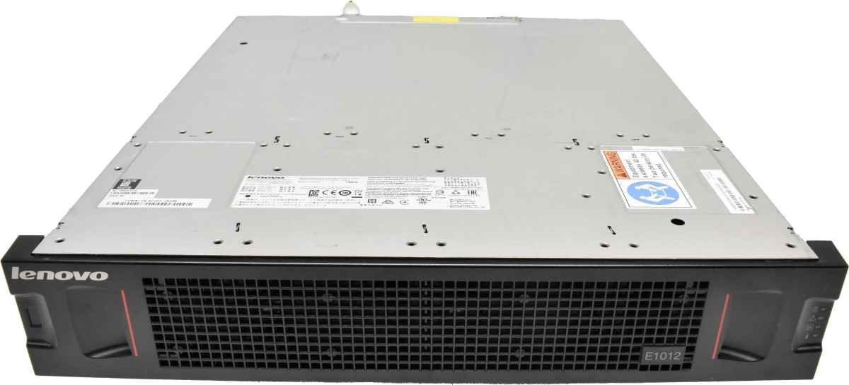 Lenovo Storage E1012 Disk Enclosure 12x 3.5 Bay 10x 4TB HDD 2x 6Gb/s SAS Controller