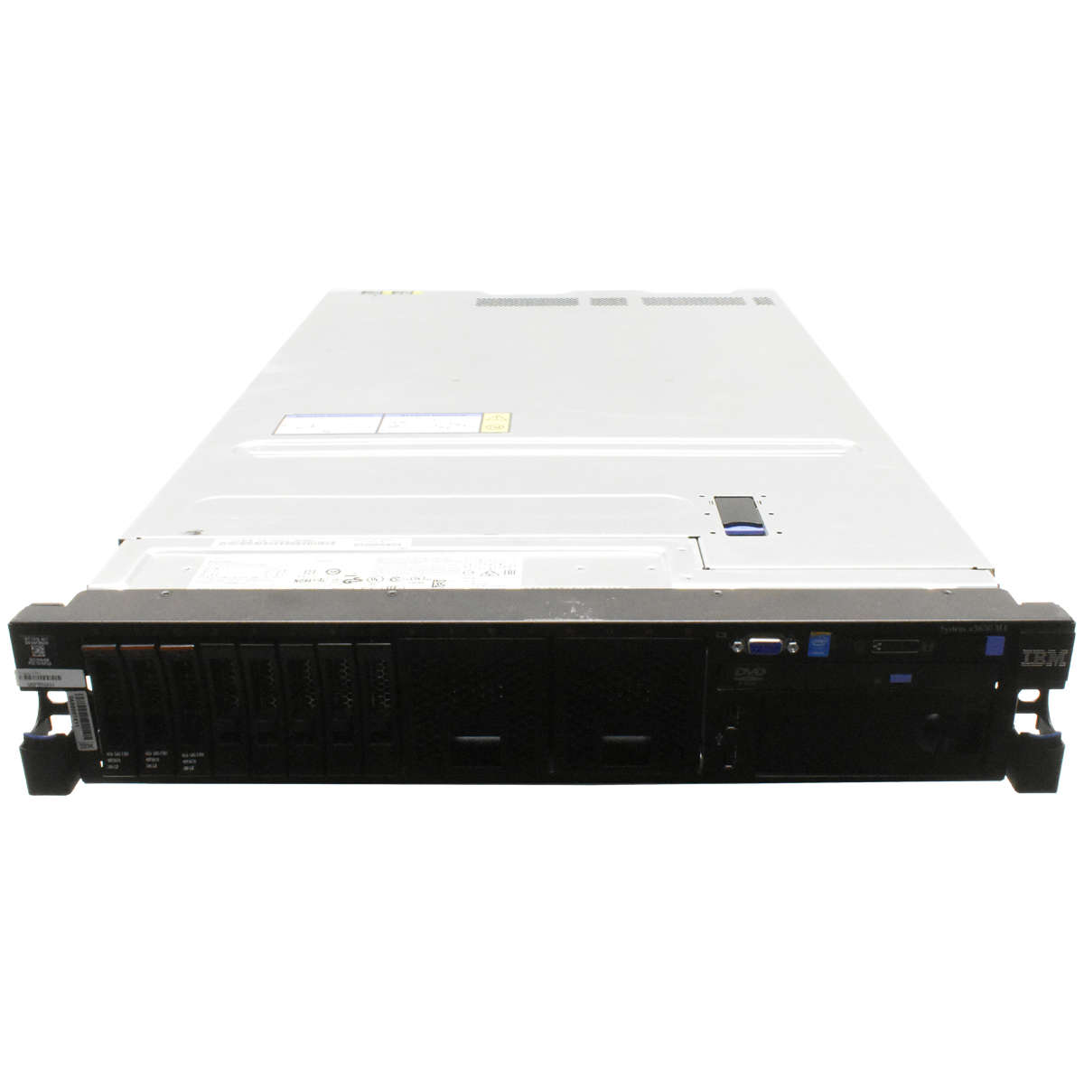 IBM-x3650-M4-Server-ohne-CPU-ohne-RAM-2x-Kühler-8x-002.jpg IBM x3650 M4 Server 2xE5-2680 V2 CPU 128GB RAM 8Bay 2,5" M5110