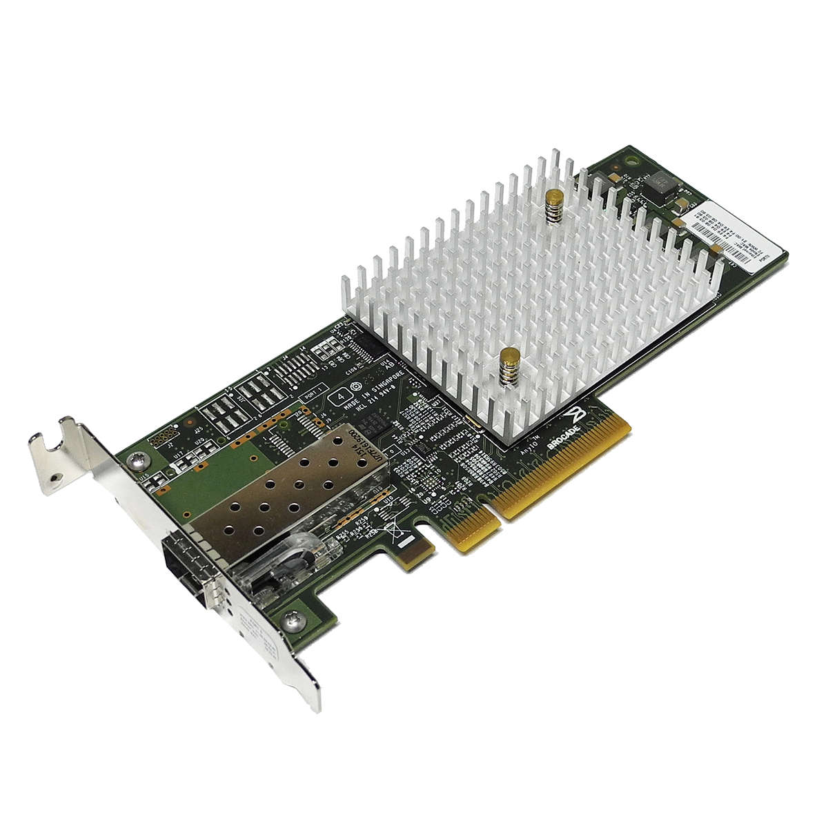 Brocade-1860-1-Single-Port-16Gb-FC-SFP-PCIe-x8-Net-001.jpg Brocade 1860-1 Single Port 16Gb FC SFP+ PCIe x8 Network Adapter BRO110401-09 LP