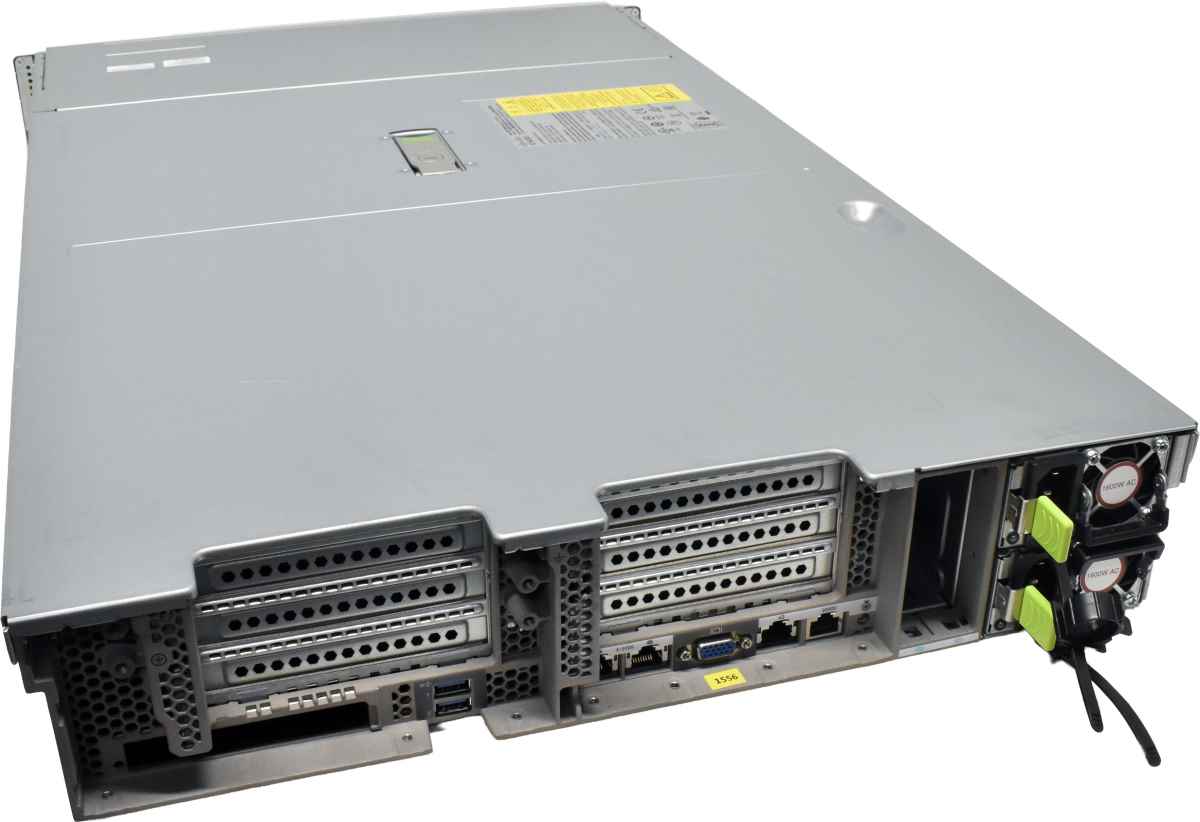 CISCO UCS C240 M5 no CPU 2x Kühler no PC4 26 x SFF Raid M5HD 2U 2x Riser CISCO UCS C240 M5 2x Gold 6132 14-Core CPU 128 PC4 RAM 26 x SFF Raid M5HD 2x Riser