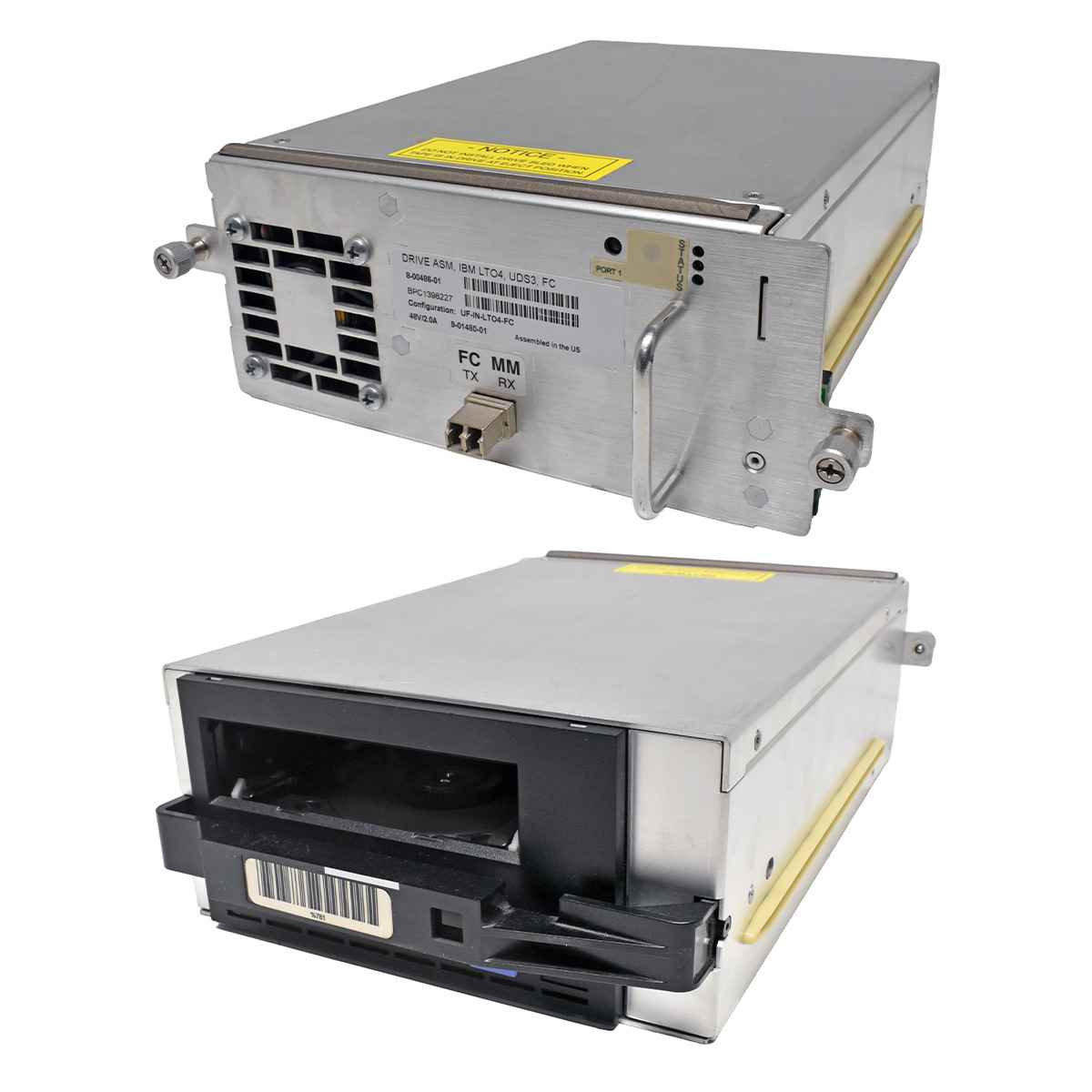 Quantum 8-00486-01 9-01480-01 DRV ASM IBM LTO-4 UDS3 FC 4G Tape Drive