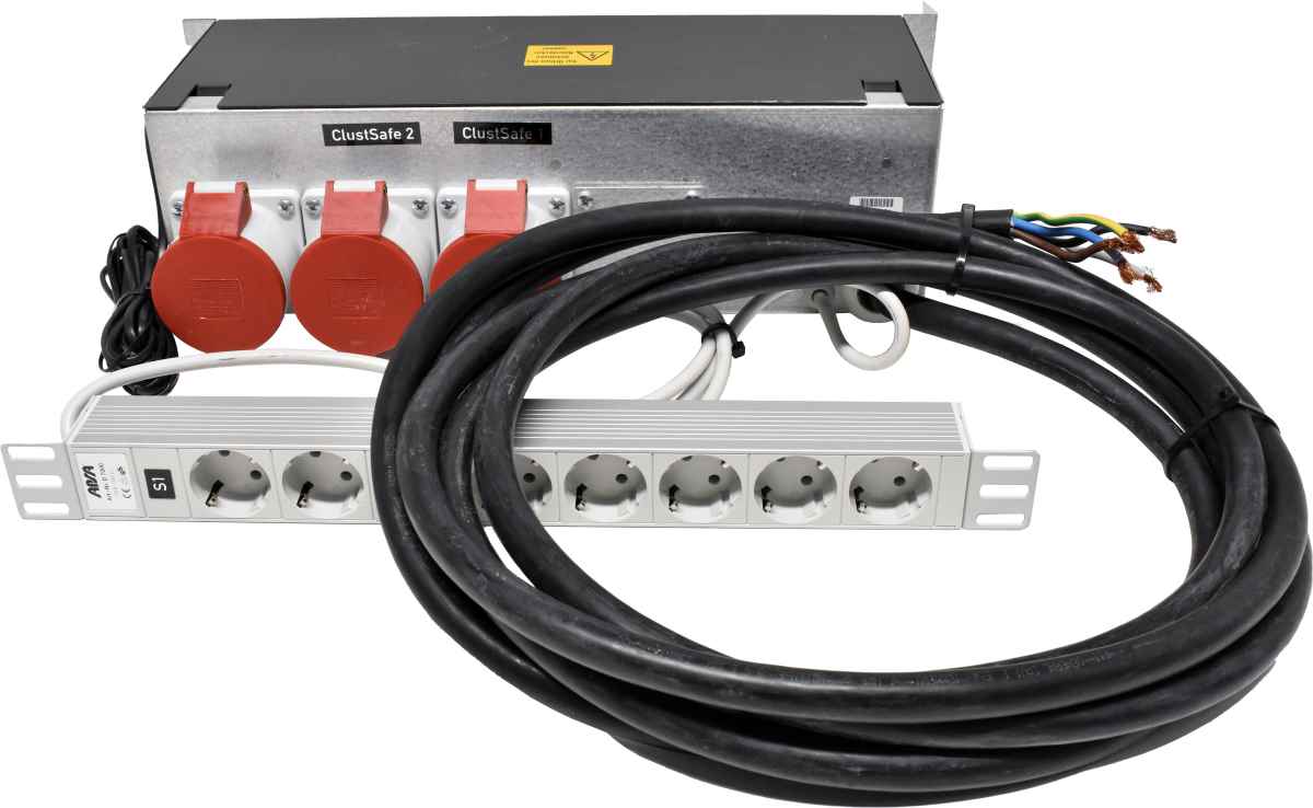 MEGWARE RackSecure PDU 3U 3x 32A Typ 132002 + APSA Steckdosenleiste ohne Stecker MEGWARE RackSecure PDU 3U 3x 32A Typ 132002 + APSA Steckdosenleiste ohne Stecker