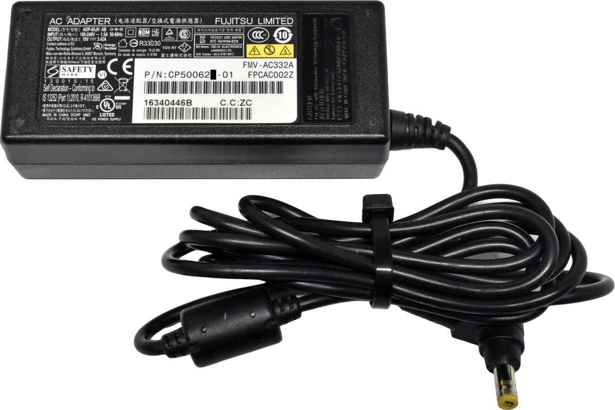 Fujitsu Delta ADP-65JH AB CP500626-01/27-01 65W AC/DC Adapter 19V 3.42A +Cable
