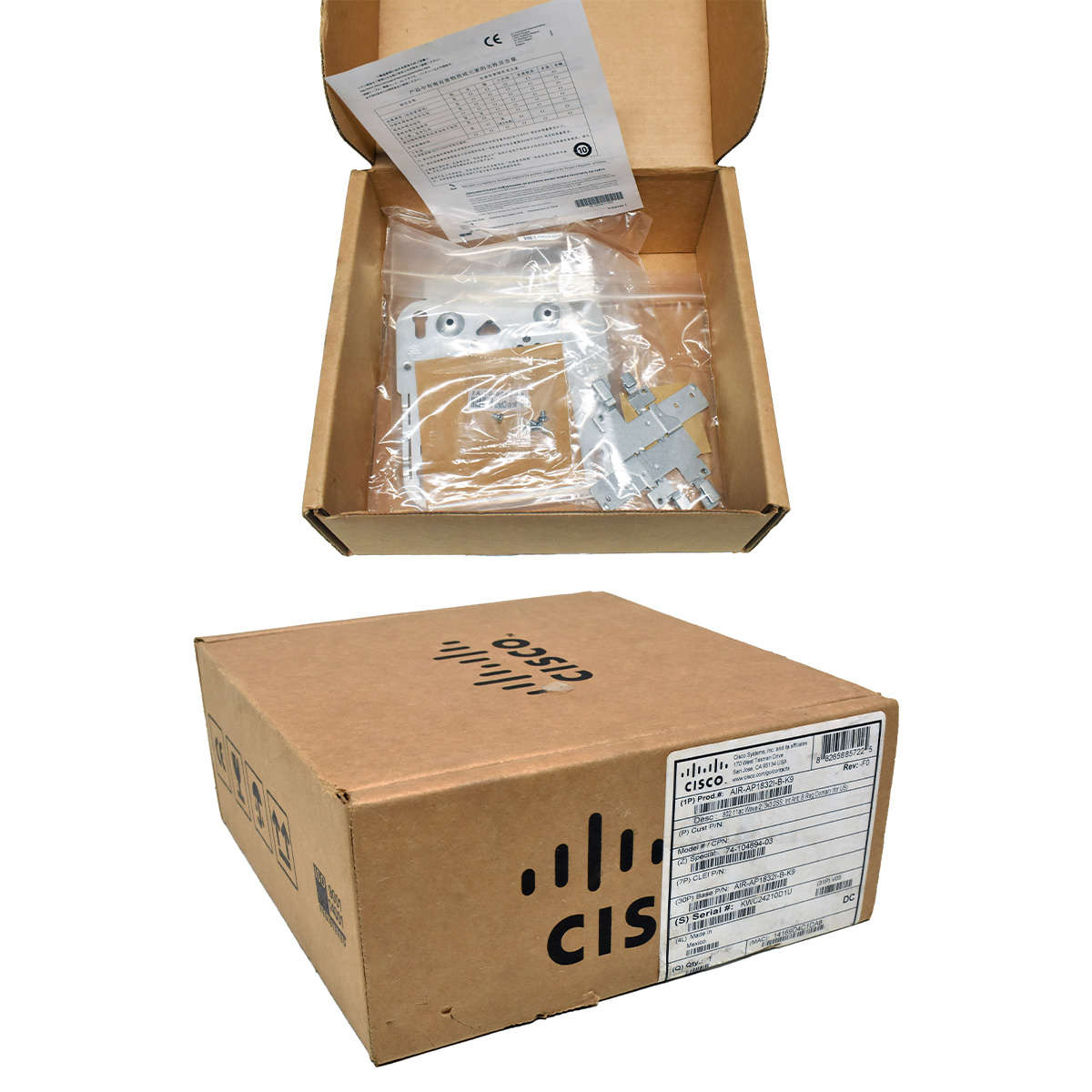 Cisco-AIR-AP1832I-B-K9-802-11ac-Dual-Radio-2-4-5-G-005.jpg Cisco AIR-AP1832I-B-K9 802.11ac Dual Radio 2.4/5 GHz 3x3:2SS MIMO int. Ant. no PSU NEW NEU