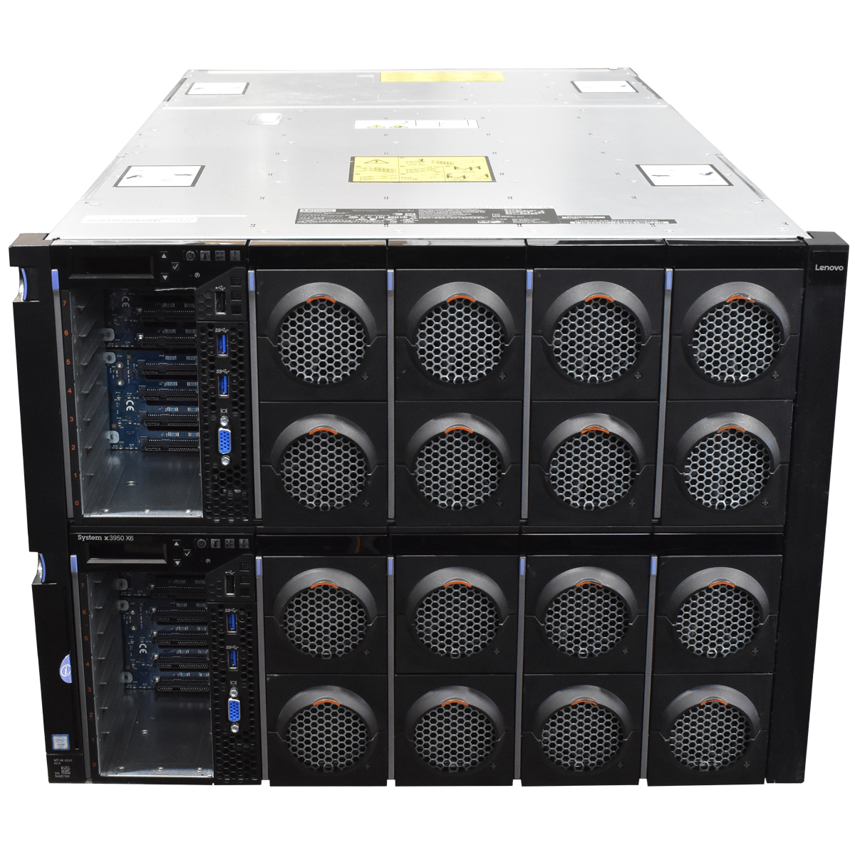 Lenovo X3950 X6 Server 8x Xeon E7-8880 V3 18-Core CPU 0GB RAM 16x SFF 2,5" Lenovo X3950 X6 Server 8x Xeon E7-8880 V3 18-Core CPU 0GB RAM 16x SFF 2,5"