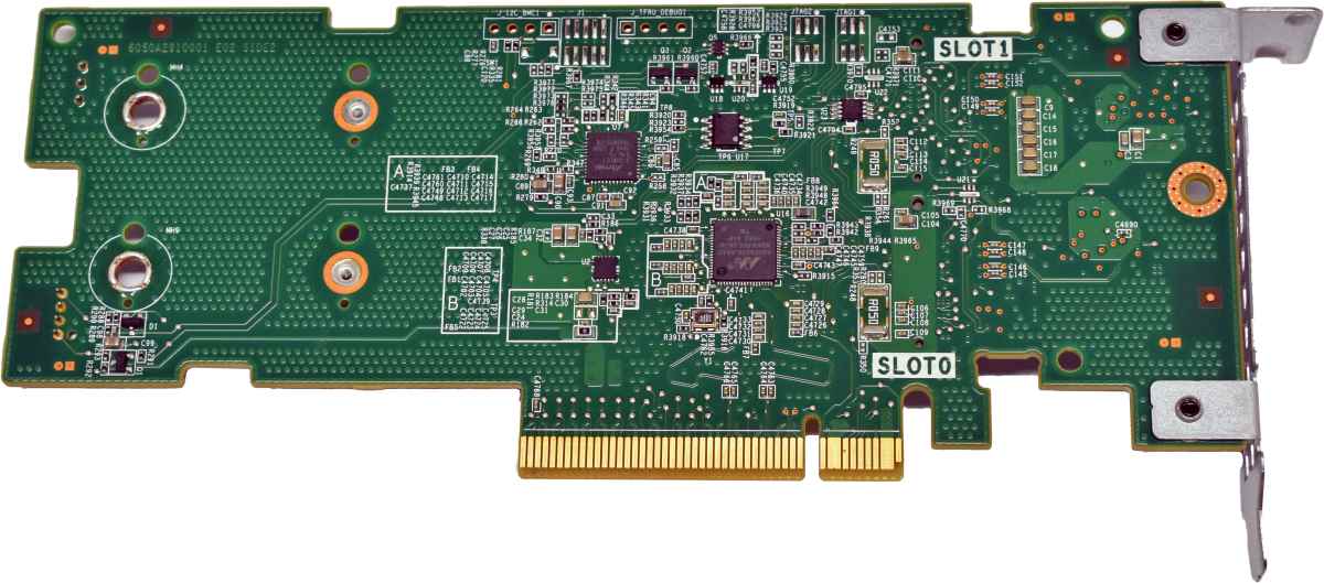 Dell 0K4D64 BOSS SSD Adapter Card PCI-Express x8 to 2x M.2 2280 SSD Slots LP