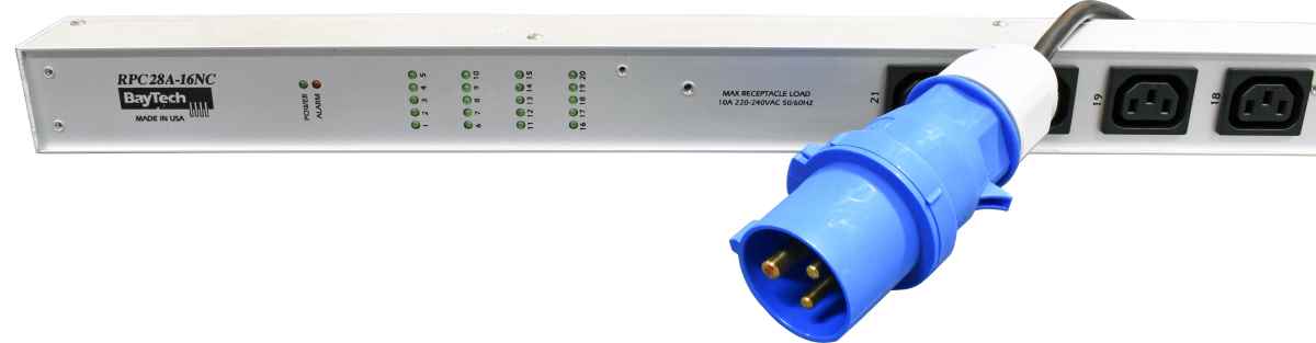 BayTech RPC28A-16NC Rack PDU Metered Single-Phase Null HE 16A 220-240V 21x C13 BayTech RPC28A-16NC Rack PDU Metered Single-Phase Null HE 16A 220-240V 21x C13