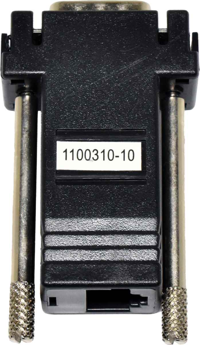 Perle IOLAN SCSC DBA0021C 04007050 1100310-10 DTE Adapter with SUN/Cisco pinout DB-9M - RJ-45F