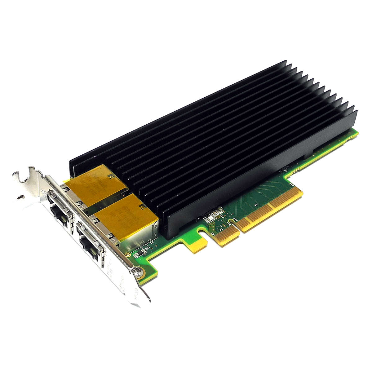 Silicom-PE210G2I40-T-Dual-Port-10GbE-PCI-Express-x-001.jpg Silicom PE210G2I40-T Dual-Port 10GbE PCI-Express x8 Server Adapter LP