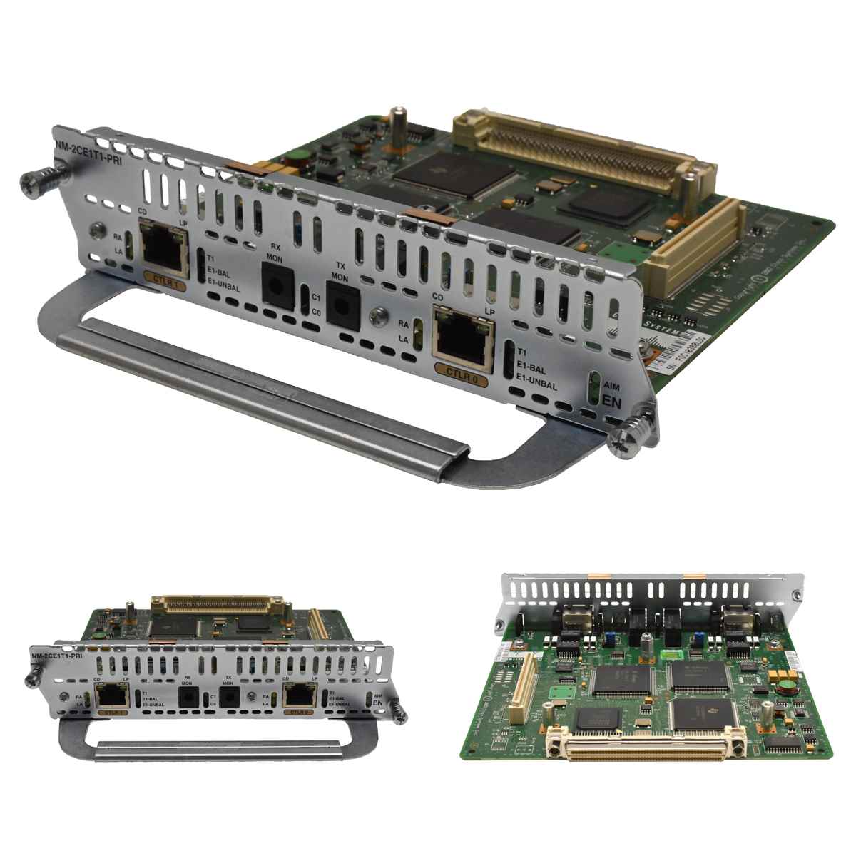 Cisco NM-2CE1T1-PRI 2pt Channelized E1/T1/ISDN-PRI Network Module 800-21551-02