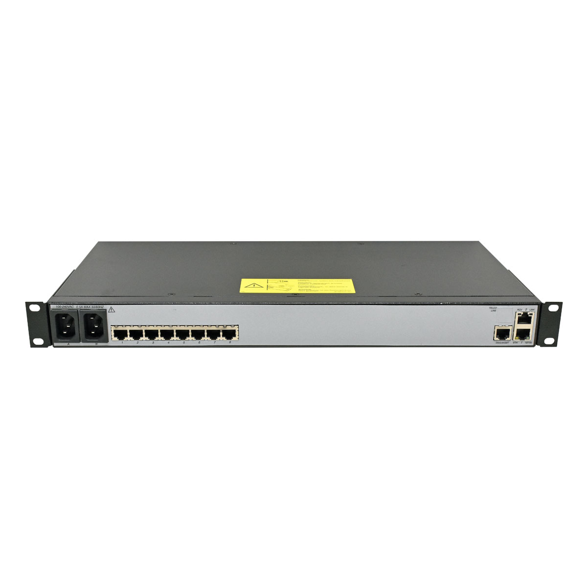 MRV LX Series 4000T 8-Port Console Server LX-4008T-002AC 2x PSU MRV LX Series 4000T 8-Port Console Server LX-4008T-002AC 2x PSU