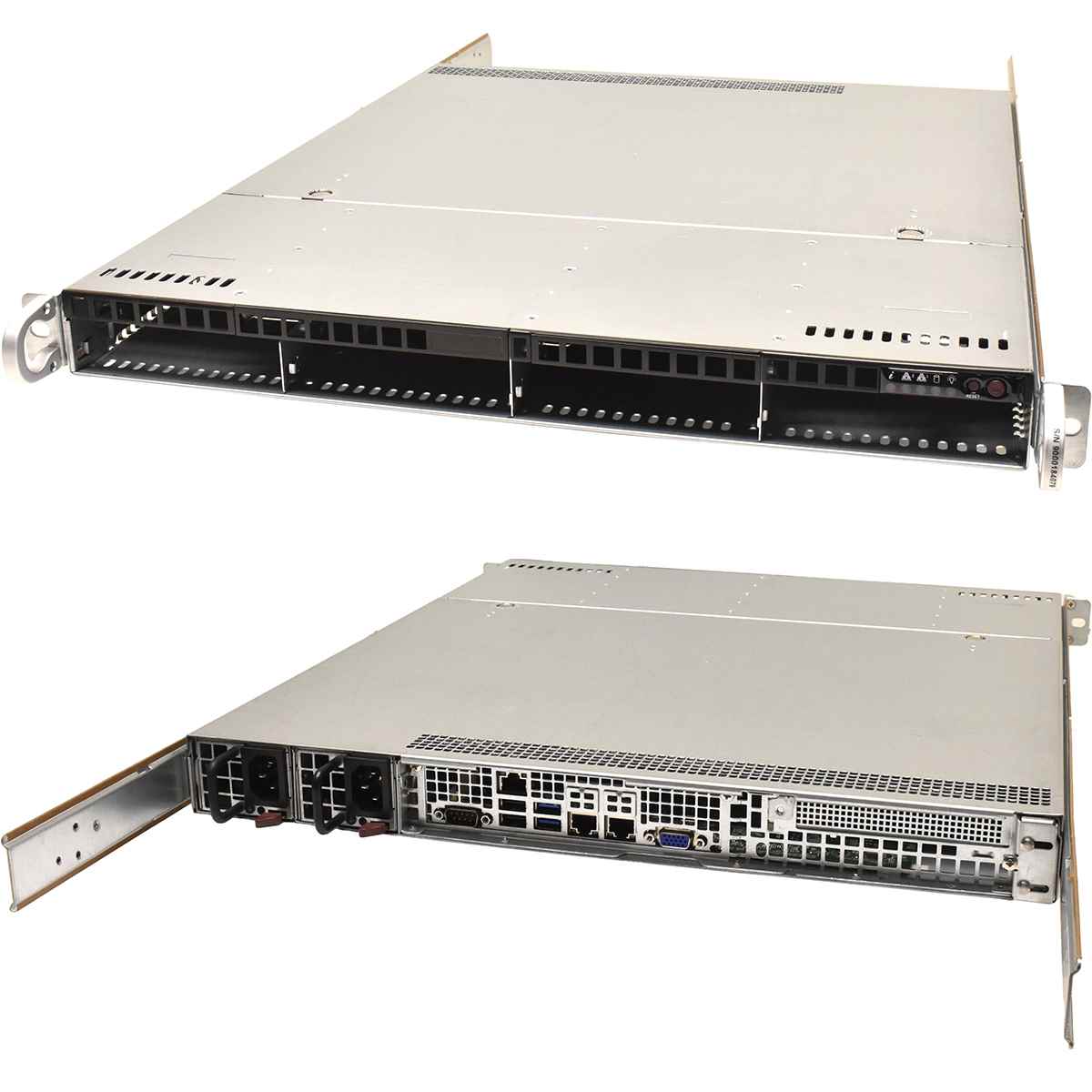 Supermicro CSE-813M 1U Server X11SSH-F Intel E3-1230 V6 3,5GHz 32GB RAM PC4 4x LFF 3,5
